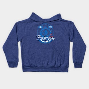 dodgers vintage Kids Hoodie